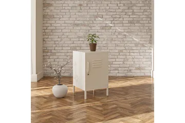 Mission District Sidebord 38x40 cm Hvit - Dorel Home - Møbler - Bord - Avlastningsbord & sidobord - Lampebord & sidebord