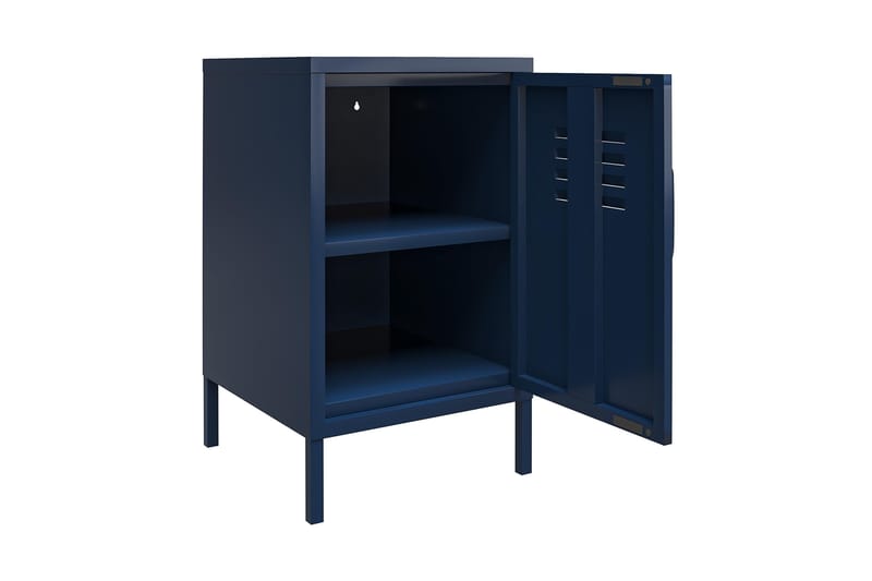 Moon Phases Sidebord 38x40 cm Blå - Dorel Home - Møbler - Bord - Avlastningsbord & sidobord - Lampebord & sidebord