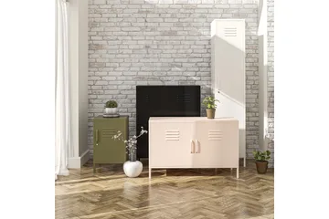 Moriah Sidebord 38x40 cm Olivengrønn - Dorel Home - Møbler - Bord - Avlastningsbord & sidobord - Lampebord & sidebord