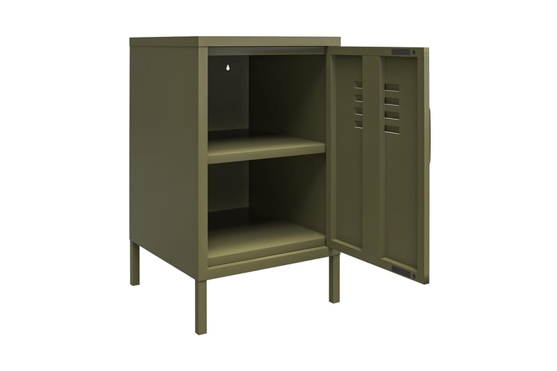 Moriah Sidebord 38x40 cm Olivengrønn - Dorel Home - Møbler - Bord - Avlastningsbord & sidobord - Lampebord & sidebord