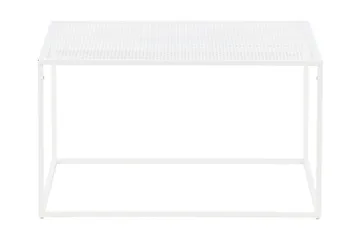 Netz Sidebord 80 cm - Hvid - Møbler - Bord - Avlastningsbord & sidobord - Lampebord & sidebord