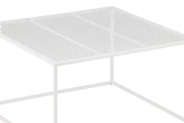 Netz Sidebord 80 cm - Hvid - Møbler - Bord - Avlastningsbord & sidobord - Lampebord & sidebord