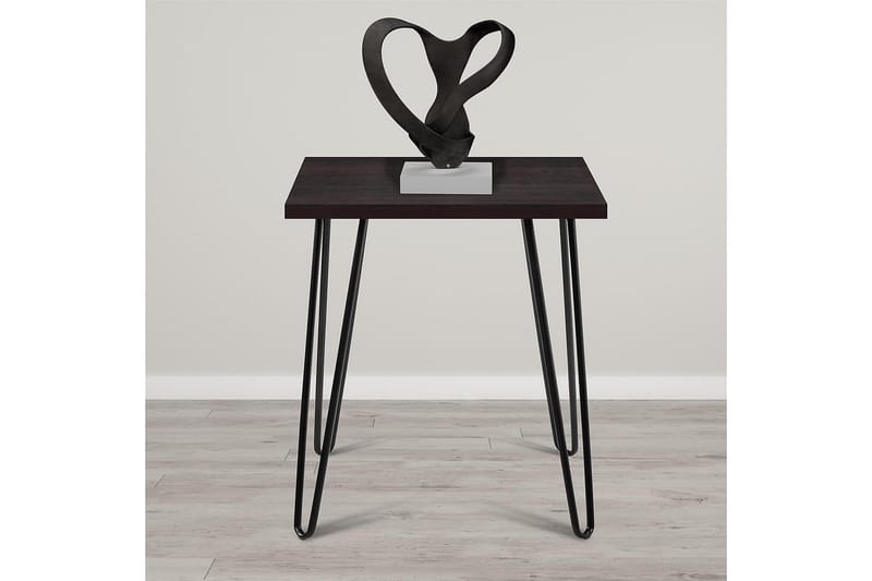 Owen Avlastningsbord 50 cm Espresso - Dorel Home - Møbler - Bord - Avlastningsbord & sidobord - Lampebord & sidebord