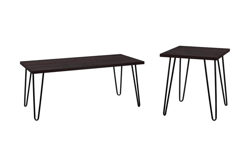 Owen Avlastningsbord 50 cm Espresso - Dorel Home - Møbler - Bord - Avlastningsbord & sidobord - Lampebord & sidebord