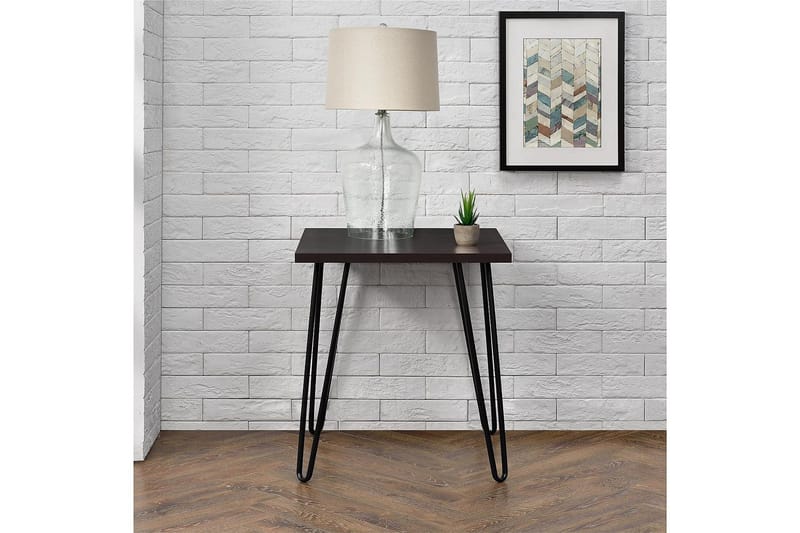 Owen Avlastningsbord 50 cm Espresso - Dorel Home - Møbler - Bord - Avlastningsbord & sidobord - Lampebord & sidebord