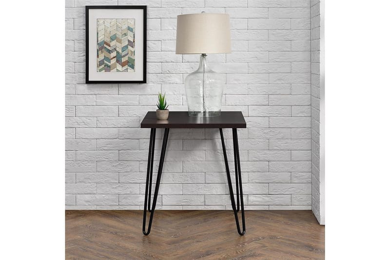 Owen Avlastningsbord 50 cm Espresso - Dorel Home - Møbler - Bord - Avlastningsbord & sidobord - Lampebord & sidebord