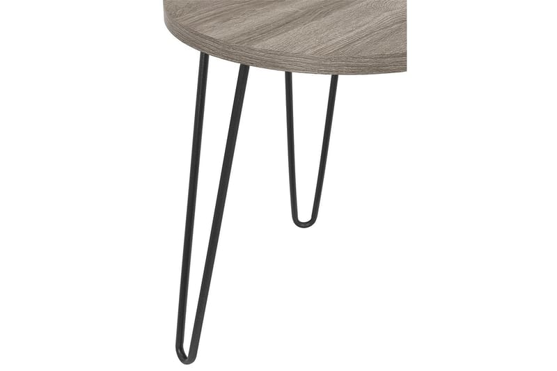 Owen Avlastningsbord 50 cm Grå - Dorel Home - Møbler - Bord - Avlastningsbord & sidobord - Lampebord & sidebord