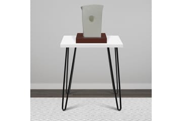Owen Avlastningsbord 50 cm Hvit - Dorel Home - Møbler - Bord - Avlastningsbord & sidobord - Lampebord & sidebord