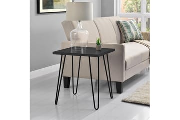 Owen Avlastningsbord 50 cm Svart - Dorel Home - Møbler - Bord - Avlastningsbord & sidobord - Lampebord & sidebord