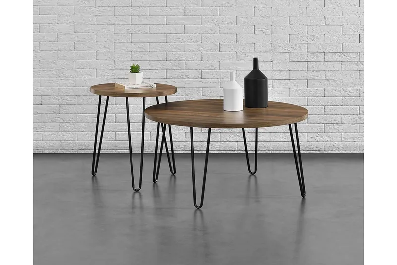 Owen Avlastningsbord 50 cm Tre - Dorel Home - Møbler - Bord - Avlastningsbord & sidobord - Lampebord & sidebord