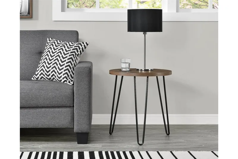 Owen Avlastningsbord 50 cm Tre - Dorel Home - Møbler - Bord - Avlastningsbord & sidobord - Lampebord & sidebord