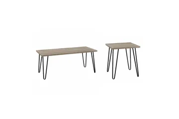 Owen Avlastningsbord 50 cm Tre/Natur - Dorel Home - Møbler - Bord - Avlastningsbord & sidobord - Lampebord & sidebord