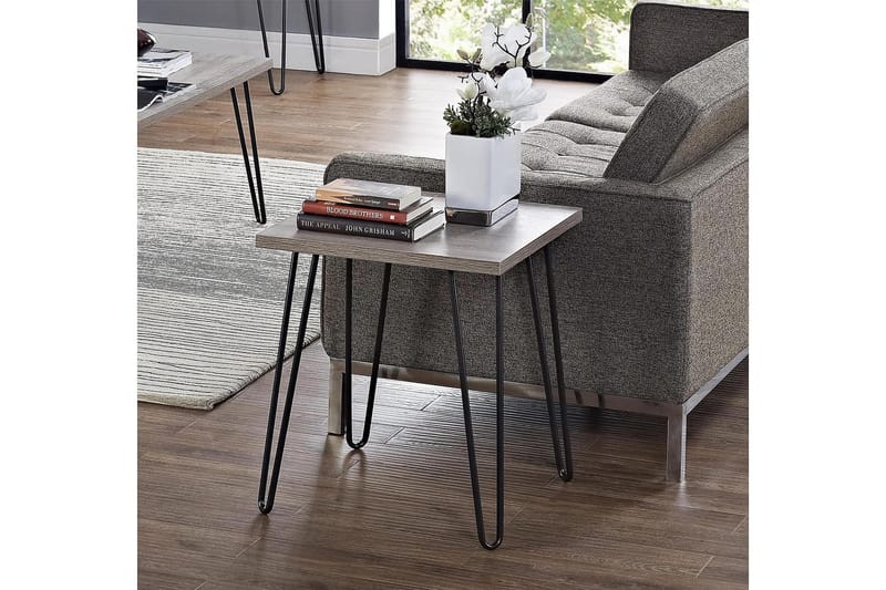 Owen Sidebord 50 cm Brun - Dorel Home - Møbler - Bord - Avlastningsbord & sidobord - Lampebord & sidebord