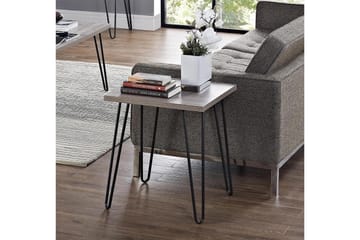 Owen Sidebord 50 cm Brun - Dorel Home - Møbler - Bord - Avlastningsbord & sidobord - Lampebord & sidebord