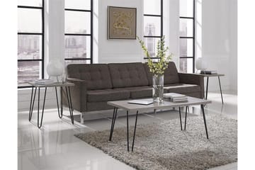 Owen Sidebord 50 cm Brun - Dorel Home - Møbler - Bord - Avlastningsbord & sidobord - Lampebord & sidebord