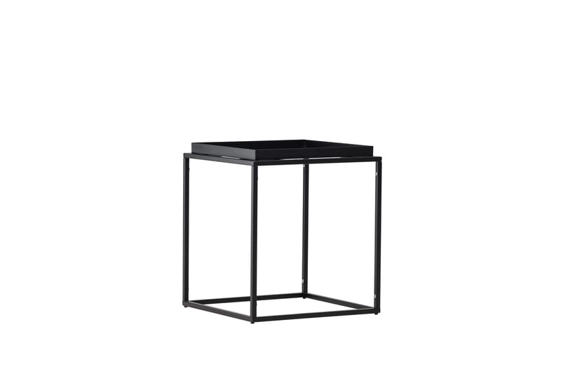 Porto Sidobord 45x45 cm - Svart - Møbler - Bord - Avlastningsbord & sidobord - Lampebord & sidebord