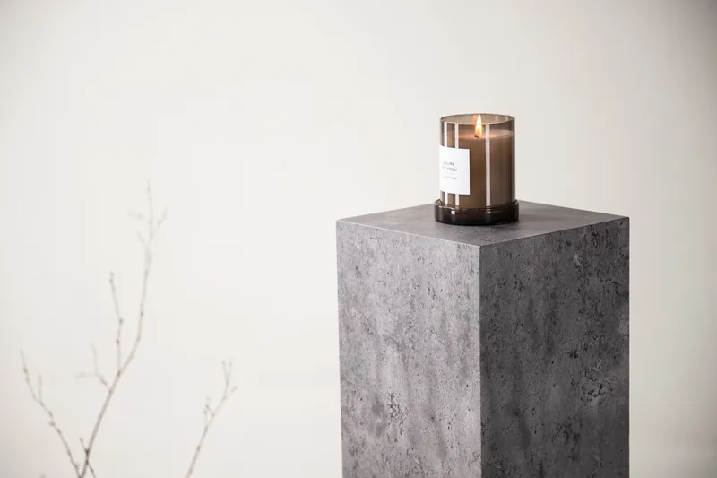 Ramsvik Sidebord 23 cm - Grå - Møbler - Bord - Avlastningsbord & sidobord - Pidestall & blomsterpidestall