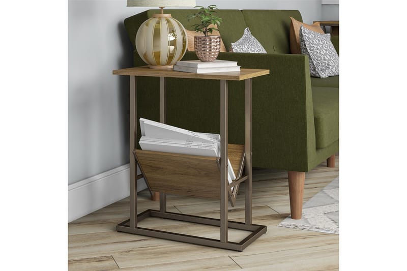 Regal Sidebord 50 cm Natur - Novogratz - Møbler - Bord - Avlastningsbord & sidobord - Lampebord & sidebord