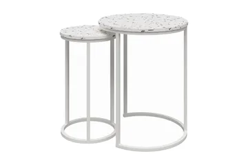 Revazi Sidebord - Terrazzo - Møbler - Bord - Avlastningsbord & sidobord - Lampebord & sidebord