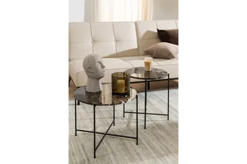 Sakchan Sidebord 42 cm Rund - Brun - Møbler - Bord - Avlastningsbord & sidobord - Lampebord & sidebord