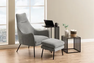 Saklani Sidebord 35x35 cm - Sort - Møbler - Bord - Avlastningsbord & sidobord - Lampebord & sidebord