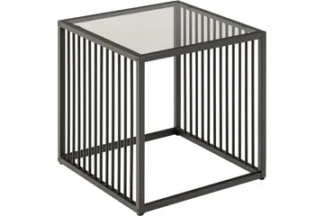 Saklani Sidobord 40x40 cm - Grå - Møbler - Bord - Avlastningsbord & sidobord - Lampebord & sidebord