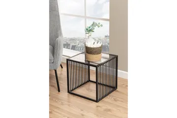 Saklani Sidobord 40x40 cm - Grå - Møbler - Bord - Avlastningsbord & sidobord - Lampebord & sidebord