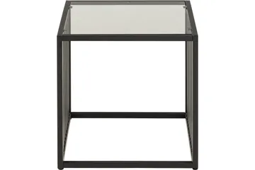 Saklani Sidobord 40x40 cm - Grå - Møbler - Bord - Avlastningsbord & sidobord - Lampebord & sidebord