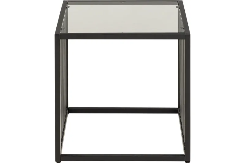 Saklani Sidobord 40x40 cm - Grå - Møbler - Bord - Avlastningsbord & sidobord - Lampebord & sidebord