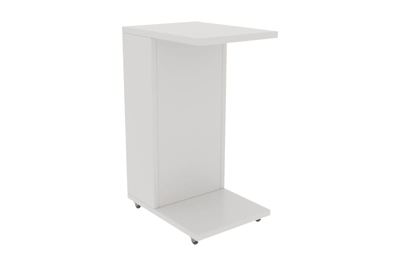 Sidebord 63 cm - Hvit - Møbler - Bord - Avlastningsbord & sidobord - Lampebord & sidebord