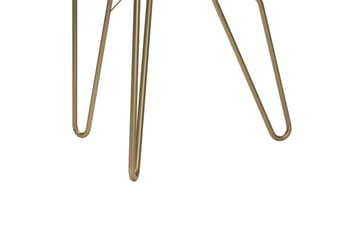 Sidebord AtHena 55 cm Marmorlook/Hvit/Messing - Novogratz - Møbler - Bord - Avlastningsbord & sidobord - Lampebord & sidebord