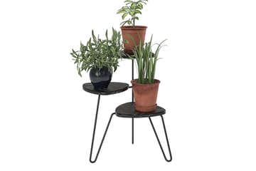 Sidebord AtHena 55 cm Marmorlook/Svart - Novogratz - Møbler - Bord - Avlastningsbord & sidobord - Lampebord & sidebord