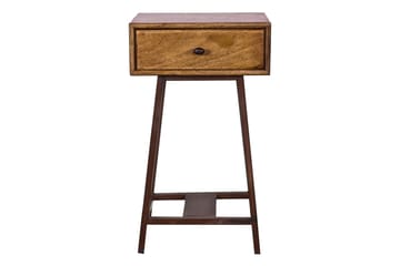 Sidebord Caelestis 45 cm - Natur|Metall - Møbler - Bord - Avlastningsbord & sidobord - Lampebord & sidebord
