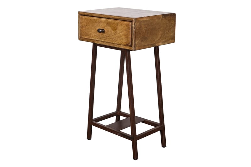 Sidebord Caelestis 45 cm - Natur|Metall - Møbler - Bord - Avlastningsbord & sidobord - Lampebord & sidebord