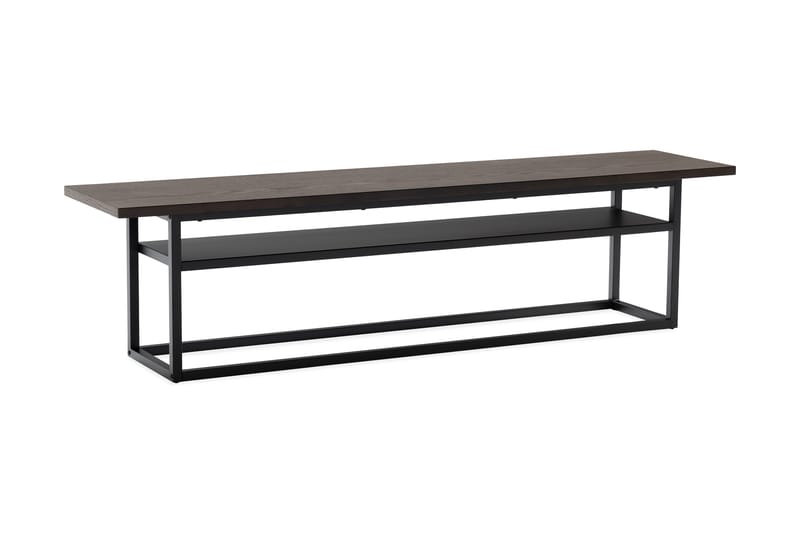 Sidebord Cantwall 40 cm - Mørkebrun/Mattsvart - Lampebord & sidebord - Brettbord og småbord