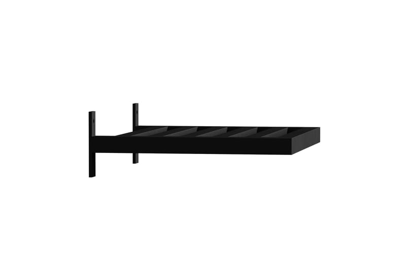 Sidebord Dube 35x30 cm Svart - Venture Home - Lampebord & sidebord - Brettbord og småbord