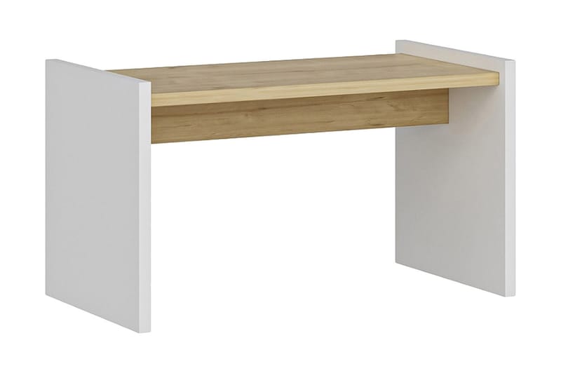 Sidebord Falleron 64 cm - Blå / Hvit - Lampebord & sidebord - Brettbord og småbord