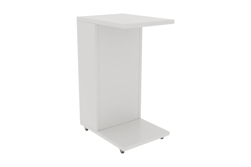 Sidebord Filint 63 cm - Hvit - Lampebord & sidebord - Brettbord og småbord