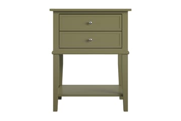 Sidebord Franklin 56x39 cm Olivengrønn - Queer Eye - Møbler - Bord - Avlastningsbord & sidobord - Lampebord & sidebord