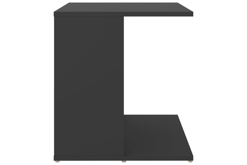 Sidebord grå 45x45x48 cm sponplate - Grå - Lampebord & sidebord - Brettbord og småbord