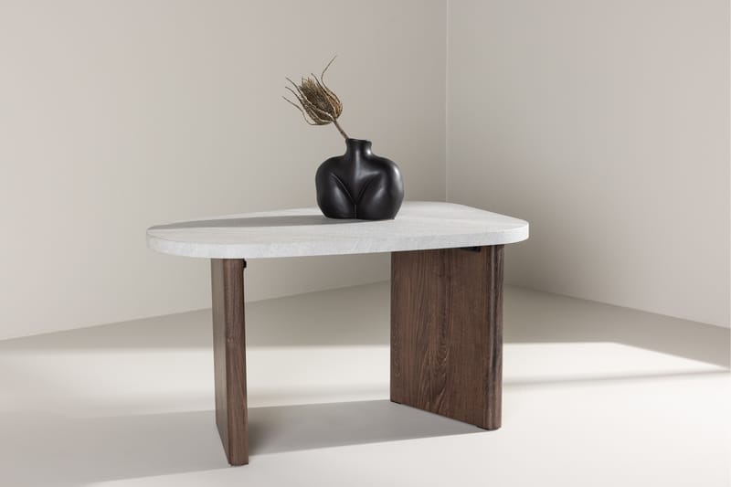 Sidebord Grönvik 70x45 cm Lysgrå - Venture Home - Lampebord & sidebord - Brettbord og småbord