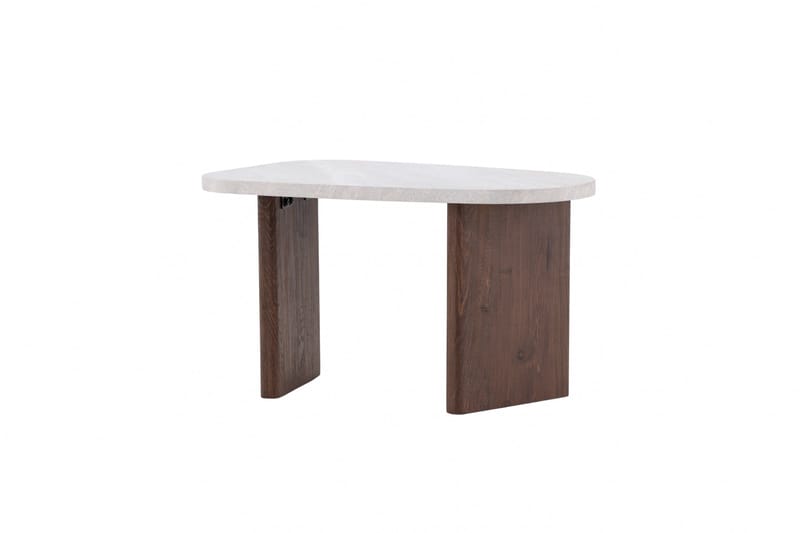 Sidebord Grönvik 70x45 cm Lysgrå - Venture Home - Lampebord & sidebord - Brettbord og småbord