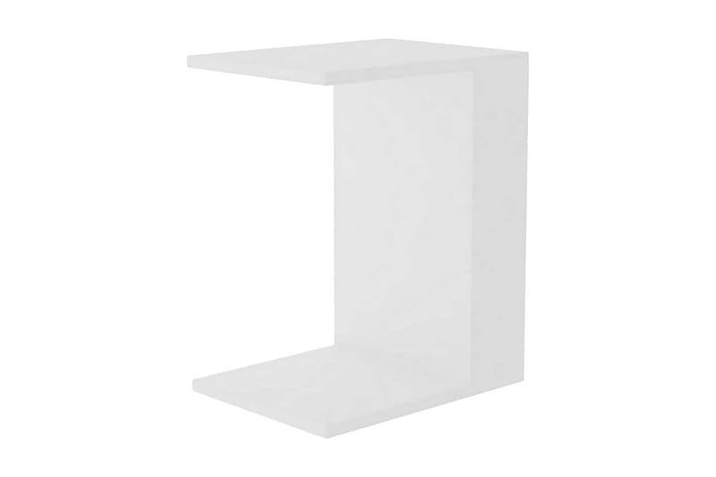 Sidebord Kesnacken 30x50x30 cm - Hvit - Lampebord & sidebord - Brettbord og småbord