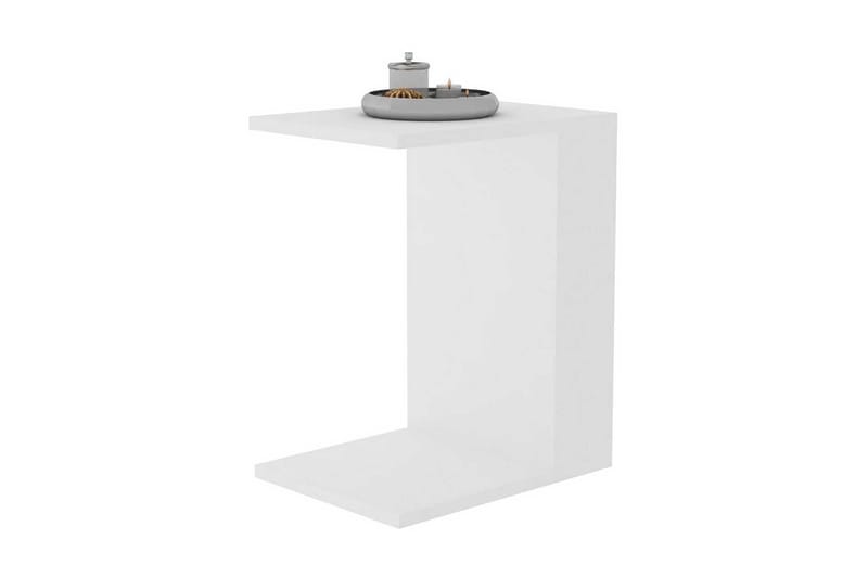 Sidebord Kesnacken 30x50x30 cm - Hvit - Lampebord & sidebord - Brettbord og småbord