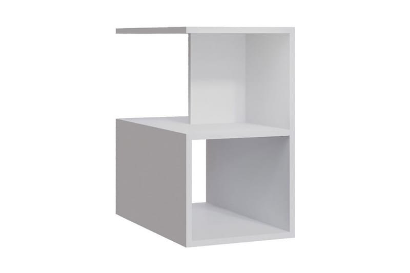 Sidebord Larmona 60 cm - Hvit - Lampebord & sidebord - Brettbord og småbord
