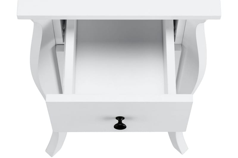Sidebord Leifiana 38 cm - Hvit - Lampebord & sidebord - Brettbord og småbord