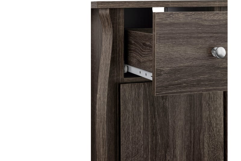 Sidebord Leifiana 38 cm - Mørkebrun - Lampebord & sidebord - Brettbord og småbord