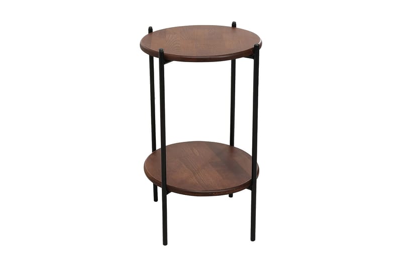 Sidebord Matterbodum 40x70x40 cm Rundt - Brun - Brettbord og småbord - Lampebord & sidebord