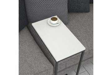 Sidebord Mertha 46 cm - Hvit - Møbler - Bord - Avlastningsbord & sidobord - Lampebord & sidebord