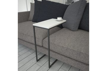 Sidebord Mertha 46 cm - Hvit - Møbler - Bord - Avlastningsbord & sidobord - Lampebord & sidebord
